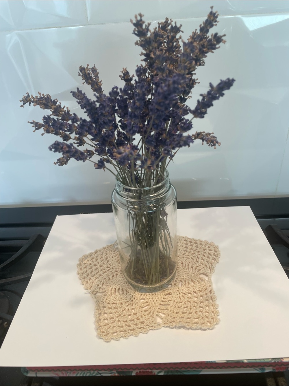 Vintage Crochet Doilies - 4 pcs